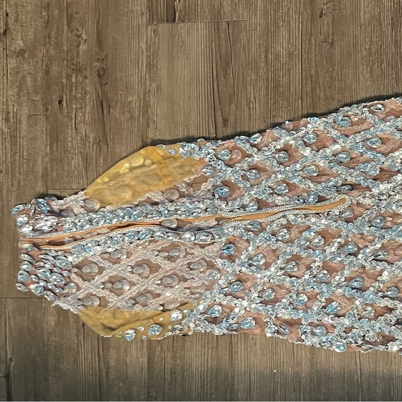 Rhinestone Maternity Dress for Sale. Can wear at as a regular dress or maternity - Picture 4 of 10